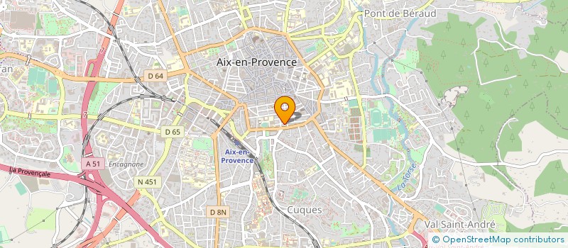 localisation de l'entreprise MADAME MARIE LANDRISCINA à AIX-EN-PROVENCE