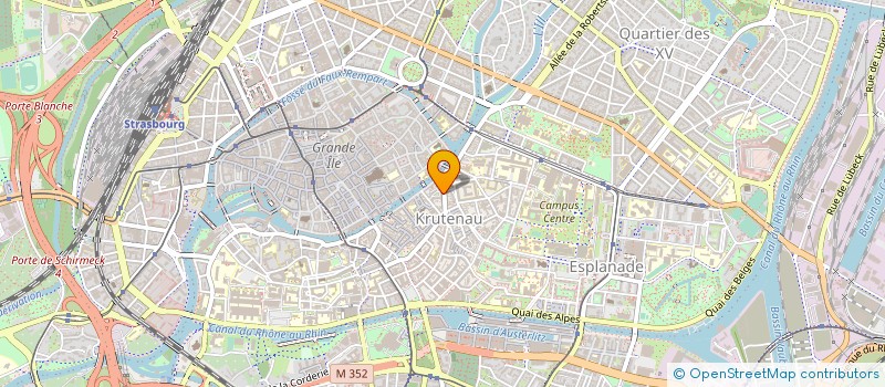 localisation de l'entreprise MADAME MARIE LANG à STRASBOURG