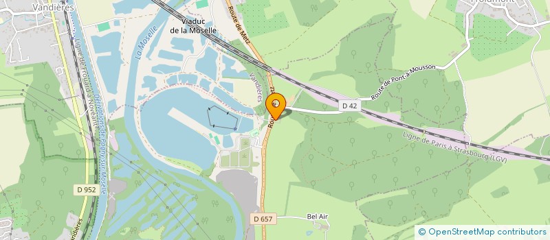 localisation de l'entreprise MADAME MARIE LANNO  PONT-A-MOUSSON