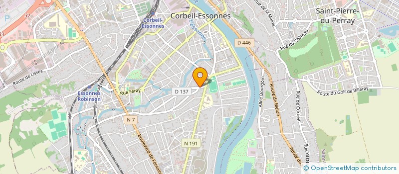 localisation de l'entreprise MADAME MARIE LANSELLE à CORBEIL-ESSONNES