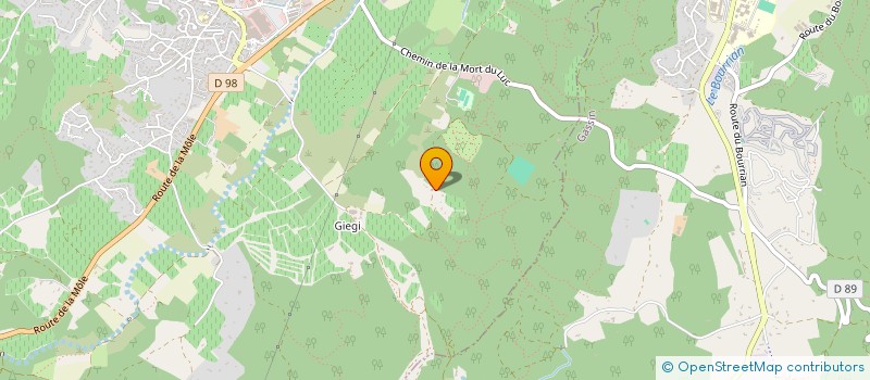 localisation de l'entreprise MADAME MARIE LANZA  COGOLIN