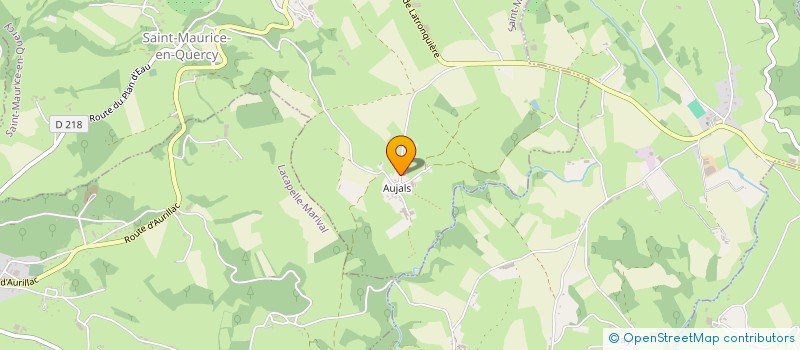 localisation de l'entreprise MADAME MARIE LAPORTE  SAINT-MAURICE-EN-QUERCY