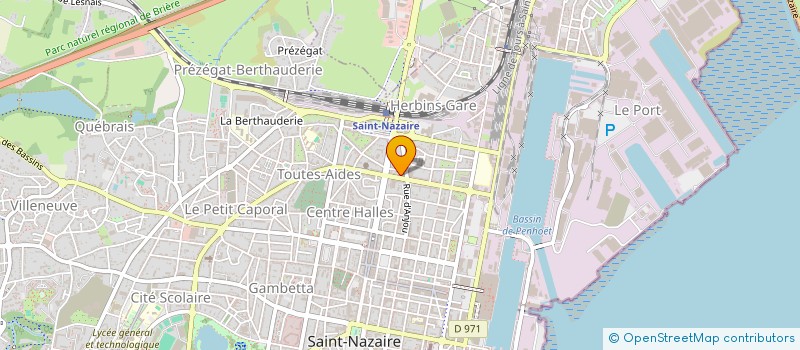 localisation de l'entreprise MADAME MARIE LARAT à SAINT-NAZAIRE