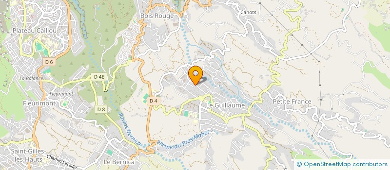 localisation de l'entreprise MADAME MARIE LARAVINE  SAINT-PAUL