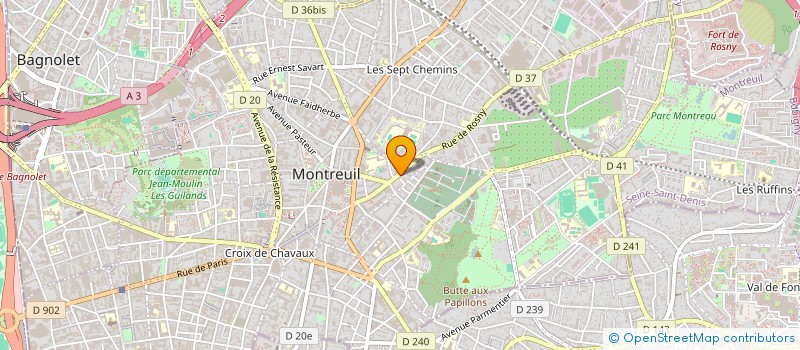 localisation de l'entreprise MADAME MARIE LARDIERE à MONTREUIL