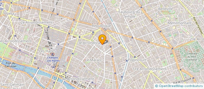 localisation de l'entreprise MADAME MARIE LARGEAULT  PARIS