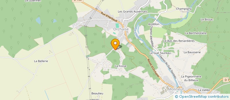 localisation de l'entreprise MADAME MARIE LARGES  BLOIS