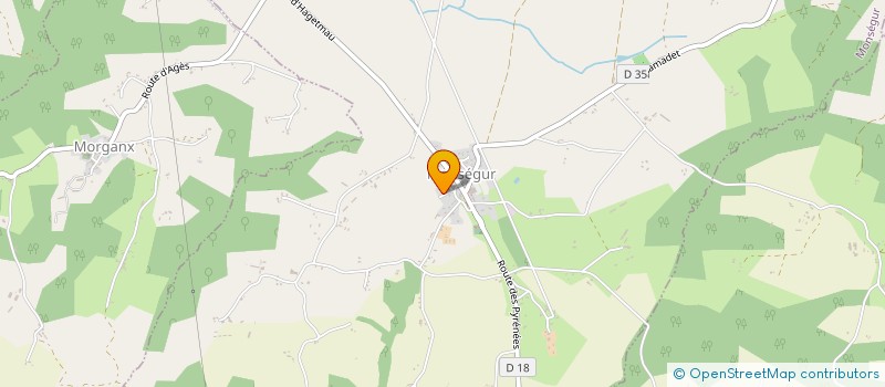 localisation de l'entreprise MADAME MARIE LARREZET  SAINT-CRICQ-CHALOSSE