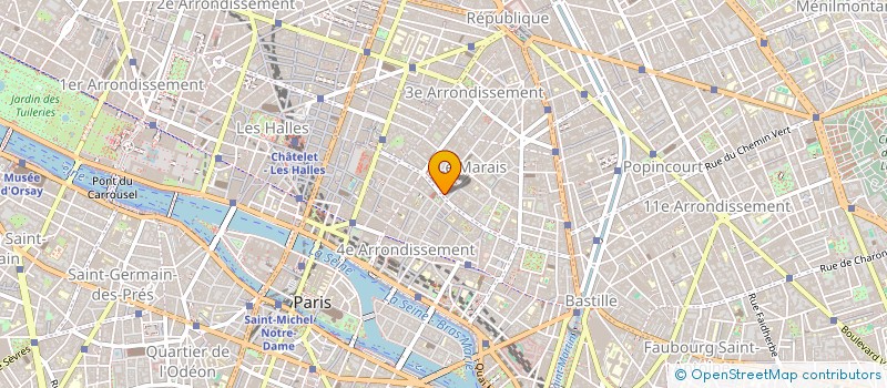 localisation de l'entreprise MADAME MARIE LARROUY  PARIS