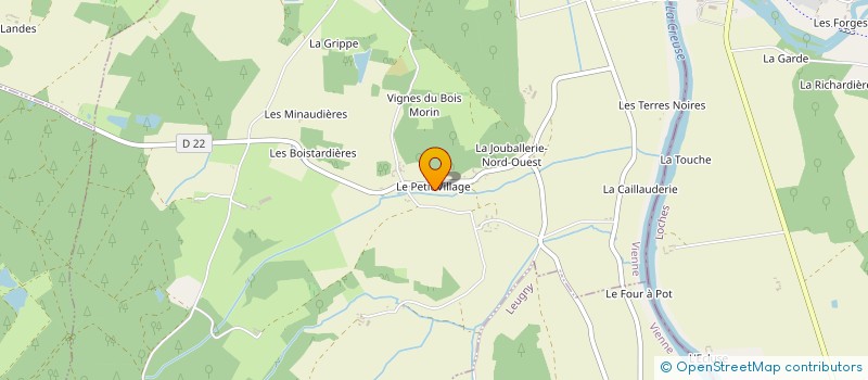 localisation de l'entreprise MADAME MARIE LARY  DANGE-SAINT-ROMAIN