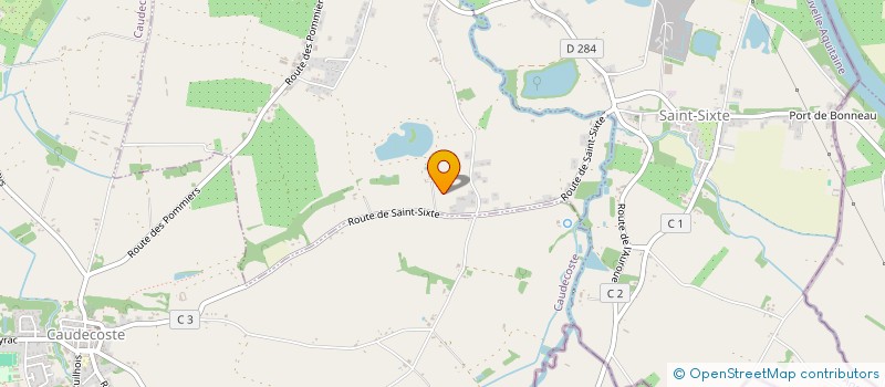 localisation de l'entreprise MADAME MARIE LASJUNIES  GOLFECH