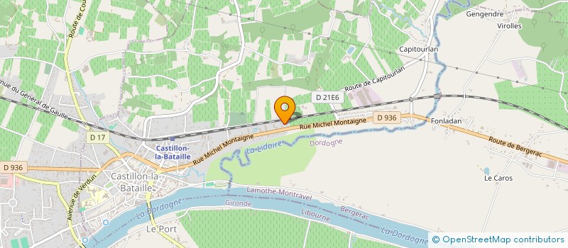 localisation de l'entreprise MADAME MARIE LASSALLE  RUCH