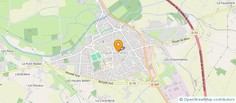 localisation de l'entreprise MADAME MARIE LASSAY  LONGUE-JUMELLES