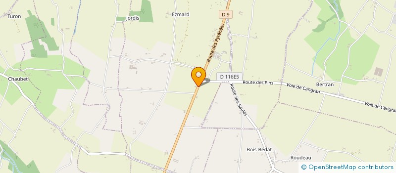 localisation de l'entreprise MADAME MARIE LATSAGUE  LOUPIAC-DE-LA-REOLE