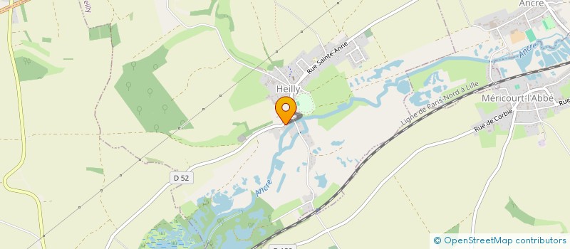 localisation de l'entreprise MADAME MARIE LAUMONDAYS  HEILLY