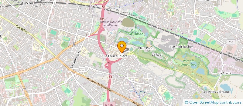 localisation de l'entreprise MADAME MARIE LAUNAY  TRELAZE