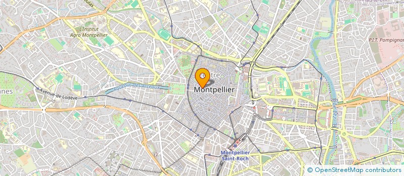 localisation de l'entreprise MADAME MARIE LAURA ROUECHE à MONTPELLIER