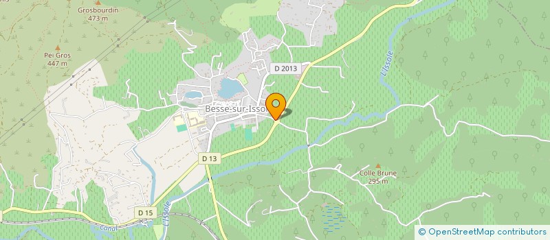 localisation de l'entreprise MADAME MARIE LAURARD à BESSE-SUR-ISSOLE