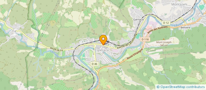 localisation de l'entreprise MADAME MARIE LAURE ALAIN  ESPERAZA