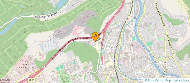 localisation de l'entreprise MADAME MARIE-LAURE ALIZANT  MAXEVILLE