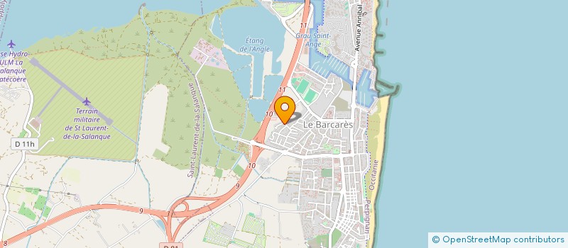 localisation de l'entreprise MADAME MARIE-LAURE AMBROS  LE BARCARES