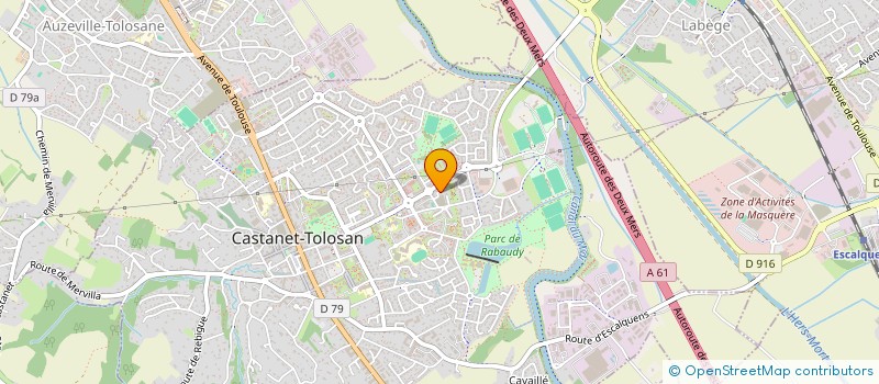 localisation de l'entreprise MADAME MARIE-LAURE ANDRE à CASTANET-TOLOSAN