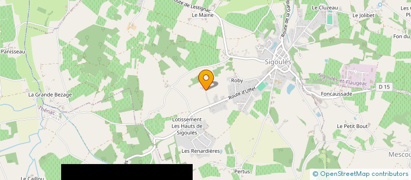 localisation de l'entreprise MADAME MARIE -LAURE ANNEQUIT  CUNEGES