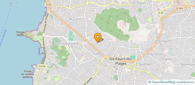 localisation de l'entreprise MADAME MARIE-LAURE ANZALONE à SIX-FOURS-LES-PLAGES
