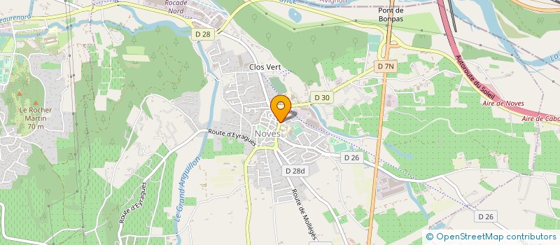 localisation de l'entreprise MADAME MARIE-LAURE ASCIACH  NOVES