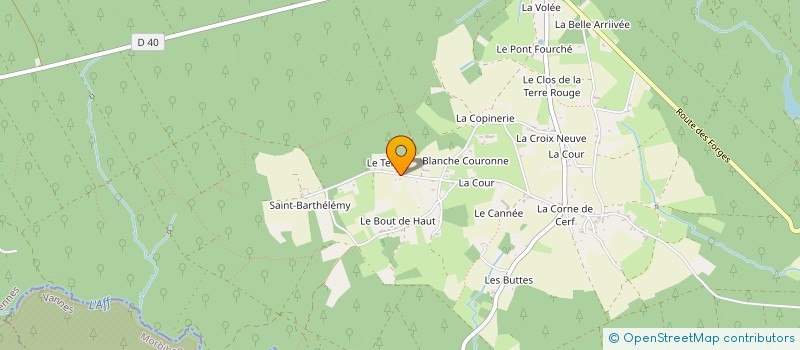 localisation de l'entreprise MADAME MARIE-LAURE BARBIER à PAIMPONT