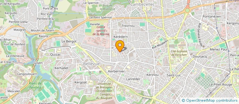 localisation de l'entreprise MADAME MARIE-LAURE BARBIER à BREST