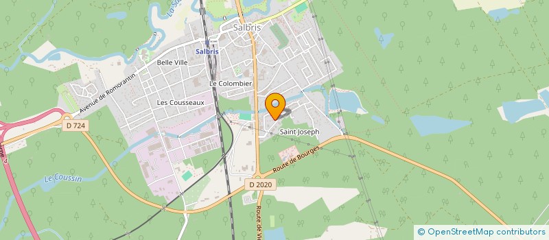 localisation de l'entreprise MADAME MARIE-LAURE BEAUFORT  SALBRIS