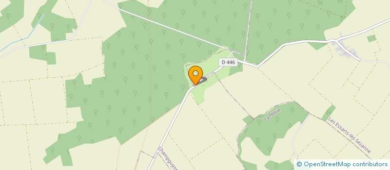 localisation de l'entreprise MADAME MARIE-LAURE BECQUEY  LES ESSARTS-LES-SEZANNE