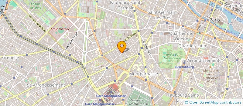 localisation de l'entreprise MADAME MARIE-LAURE BEDENEAU  PARIS