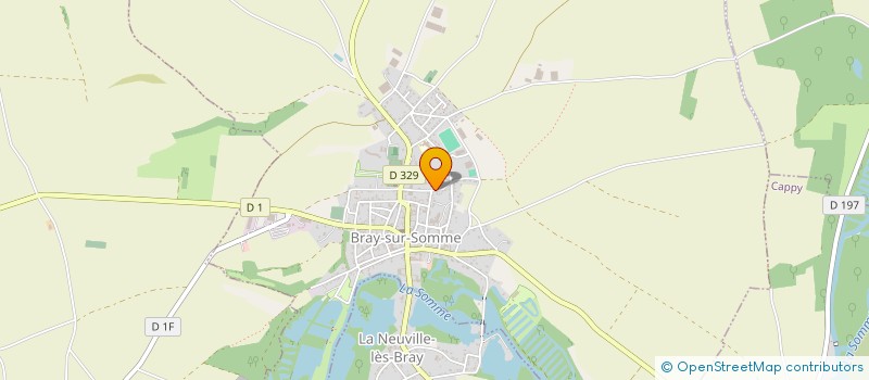 localisation de l'entreprise MADAME MARIE-LAURE BELLANGER à BRAY-SUR-SOMME