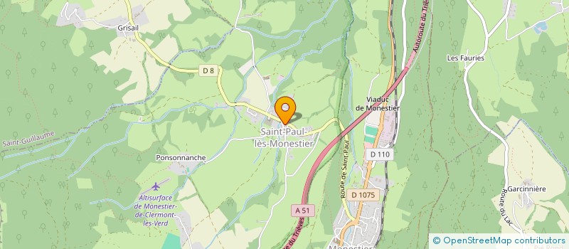 localisation de l'entreprise MADAME MARIE-LAURE BERNARD  ROISSARD