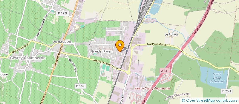 localisation de l'entreprise MADAME MARIE-LAURE BERNIER  GEVREY-CHAMBERTIN