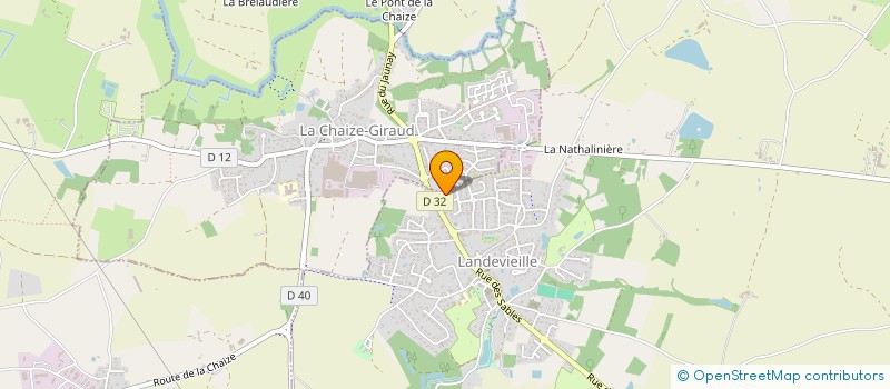 localisation de l'entreprise MADAME MARIE-LAURE BERSON à LANDEVIEILLE