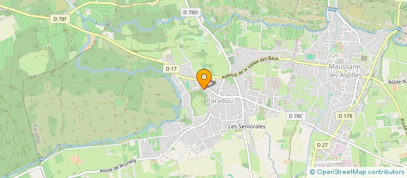 localisation de l'entreprise MADAME MARIE-LAURE BEULAY  PARADOU