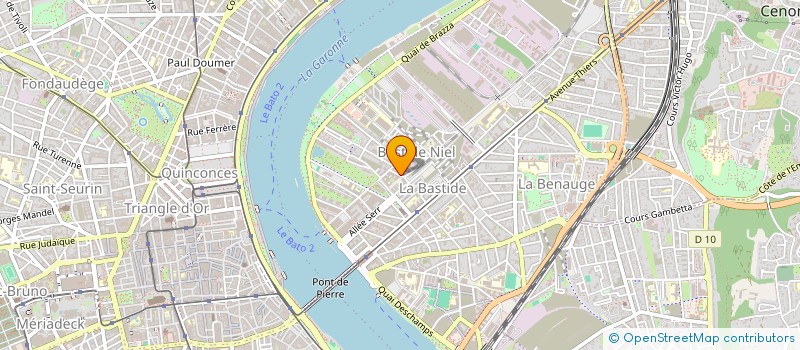 localisation de l'entreprise MADAME MARIE-LAURE BLANCHET  BORDEAUX