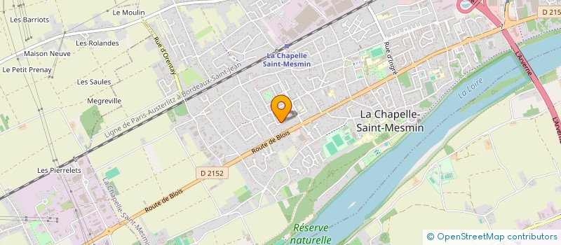 localisation de l'entreprise MADAME MARIE-LAURE BODOLEC à LA CHAPELLE-SAINT-MESMIN