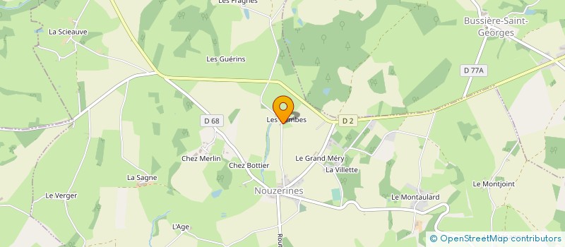 localisation de l'entreprise MADAME MARIE LAURE BOGAERT à NOUZERINES