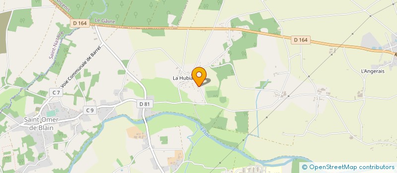 localisation de l'entreprise MADAME MARIE LAURE BOISTEAU  BLAIN