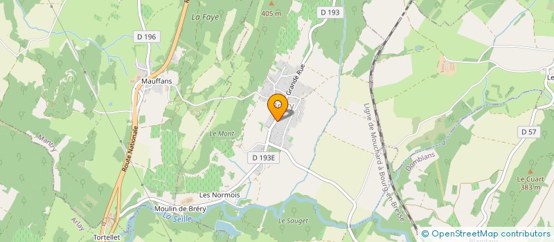 localisation de l'entreprise MADAME MARIE LAURE BON  SELLIERES