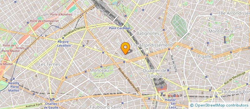 localisation de l'entreprise MADAME MARIE-LAURE BONNEAU  PARIS