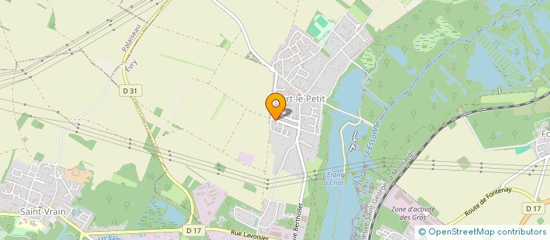 localisation de l'entreprise MADAME MARIE-LAURE BOYER  VERT-LE-PETIT