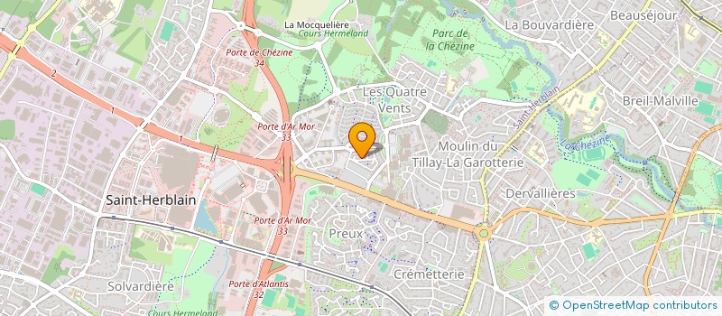 localisation de l'entreprise MADAME MARIE-LAURE BRUNEAU à SAINT-HERBLAIN
