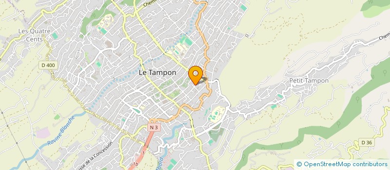 localisation de l'entreprise MADAME MARIE-LAURE CELDRAN  LE TAMPON