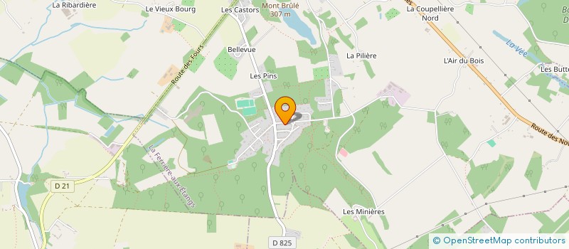 localisation de l'entreprise MADAME MARIE-LAURE CHABOT à LA FERRIERE-AUX-ETANGS