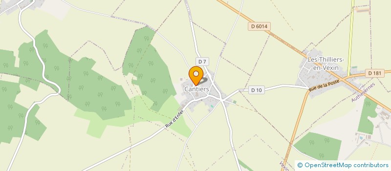 localisation de l'entreprise MADAME MARIE-LAURE CHALANT  VEXIN-SUR-EPTE